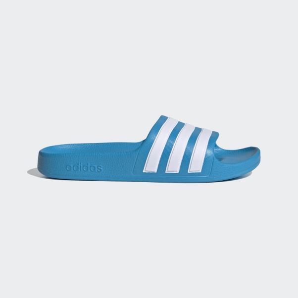 Claquettes Adidas Adilette Aqua Bleu