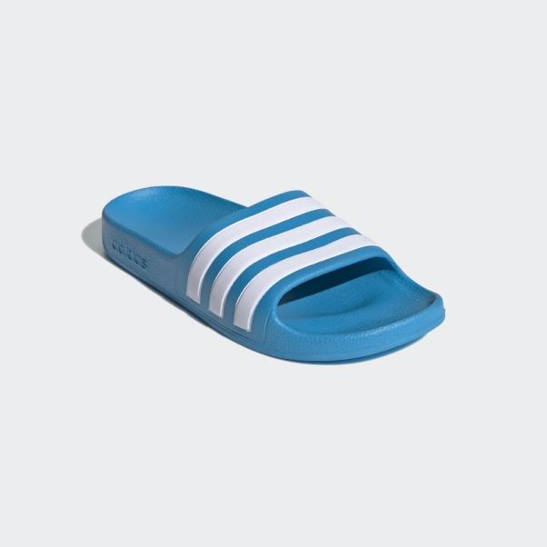 Claquettes Adidas Adilette Aqua Bleu