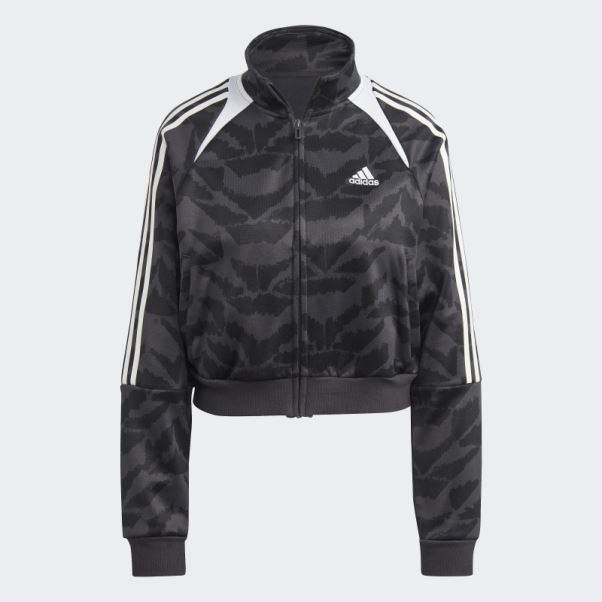Veste De Survêtement Adidas Tiro Suit Up Lifestyle Carbone