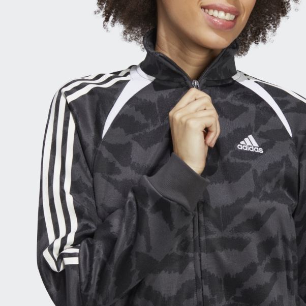 Veste De Survêtement Adidas Tiro Suit Up Lifestyle Carbone
