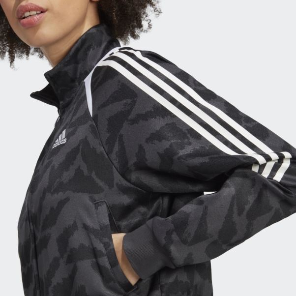 Veste De Survêtement Adidas Tiro Suit Up Lifestyle Carbone