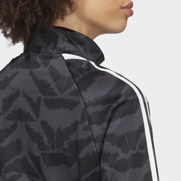 Veste De Survêtement Adidas Tiro Suit Up Lifestyle Carbone
