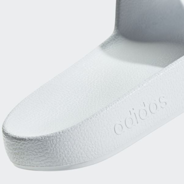 Adilette Aqua Slides Adidas Blanc