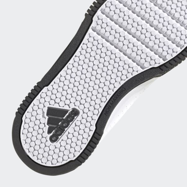 Chaussures Adidas Tensaur à Crochets Et Boucles élégantes Noir