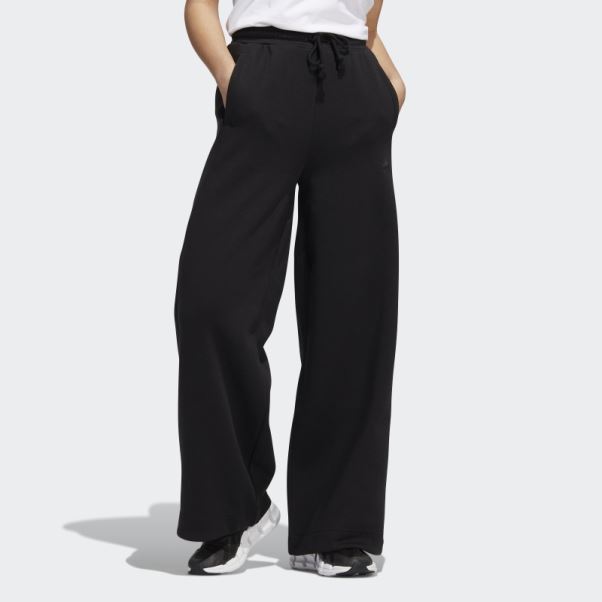 Pantalon Large En Polaire All Szn Noir Adidas