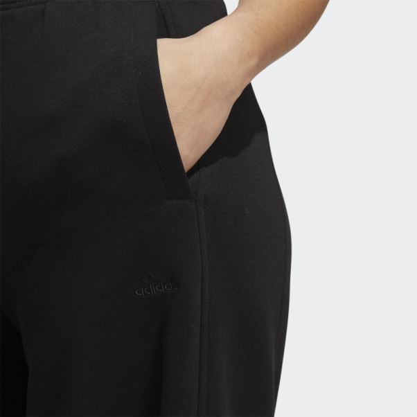 Pantalon Large Adidas All Szn Polaire Noir