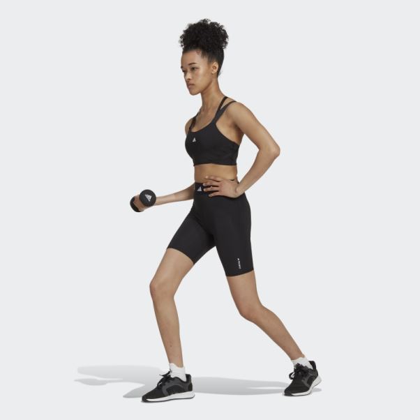 Adidas Techfit Bike Leggings Courts Noir