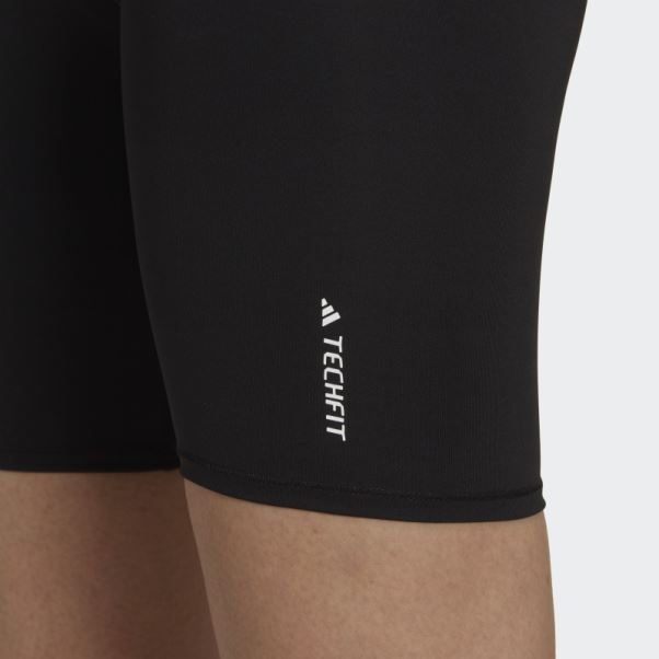 Legging Techfit Bike Short Adidas Noir