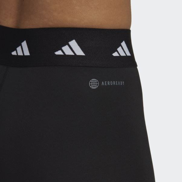 Legging Techfit Bike Short Adidas Noir