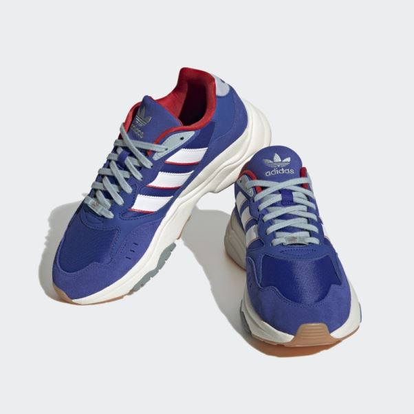 Chaussures Adidas Retropy F90 Bleu