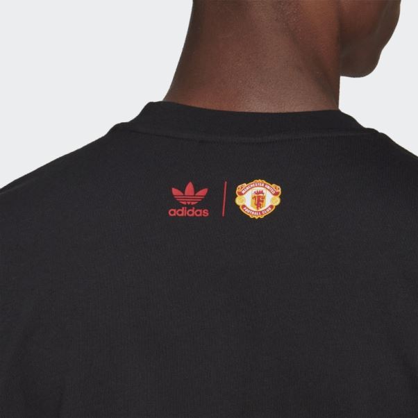 Tee Shirt Adidas Old Trafford Trèfle Noir