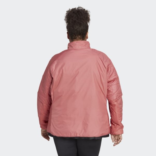 Adidas Rouge Terrex Multi Veste Isolée (taille Plus)