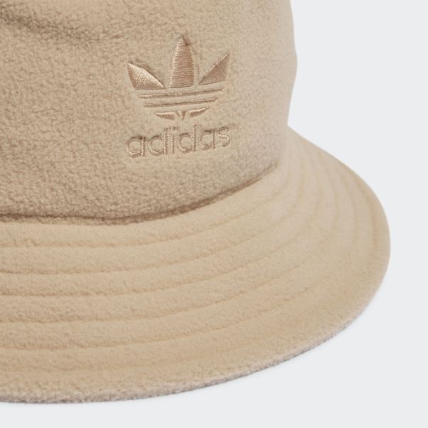 Adidas Adicolor Classique Chapeau De Seau D'hiver Beige