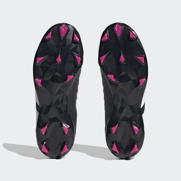 Adidas Predator Precision.3 Chaussures De Sol Ferme Roses
