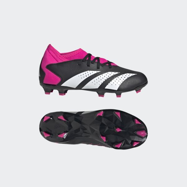Predator Accuracy.3 Chaussures De Sol Ferme Adidas Noir