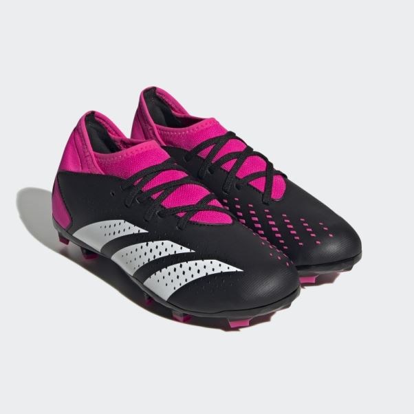 Predator Accuracy.3 Chaussures De Sol Ferme Adidas Noir