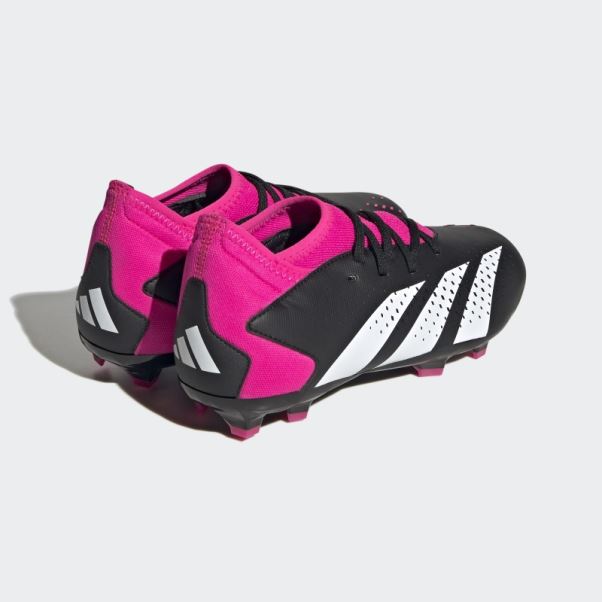 Predator Accuracy.3 Chaussures De Sol Ferme Adidas Noir
