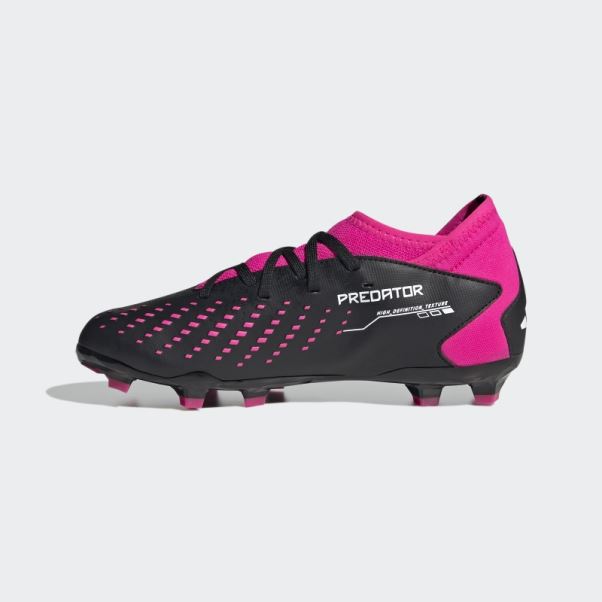 Predator Accuracy.3 Chaussures De Sol Ferme Adidas Noir