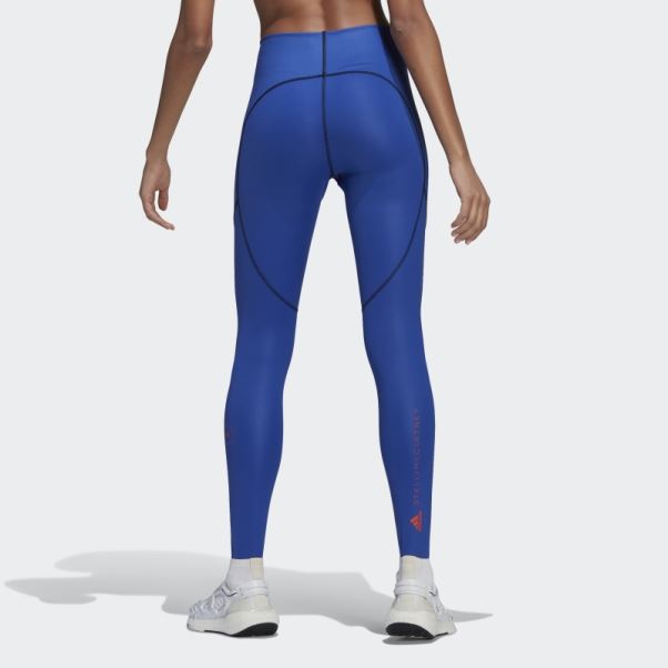 Collants Adidas By Stella Mccartney Truestrength Chaud Audacieux Bleu