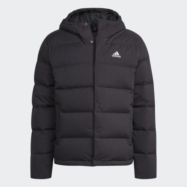 Doudoune à Capuche Helionic Noir Adidas