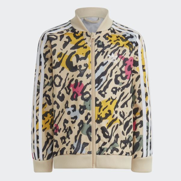 Adidas Ensemble Sst Imprimé Animal Multicolore