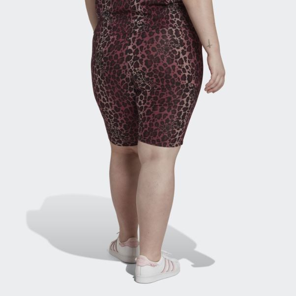 Collants Courts Adidas Bike Marron (grande Taille)