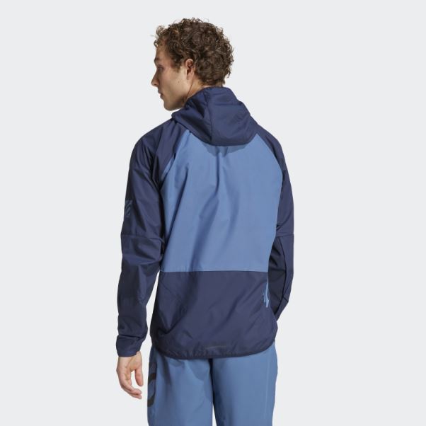 Veste Coupe-vent Adidas Five Ten Acier