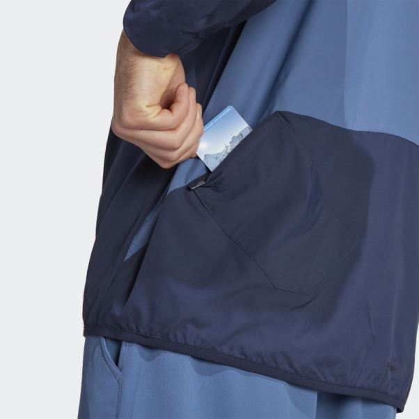 Veste Coupe-vent Adidas Five Ten Acier