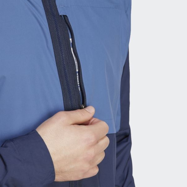 Veste Coupe-vent Adidas Five Ten Acier