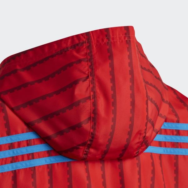 Adidas X Classic Lego Coupe-vent Rouge Fashion