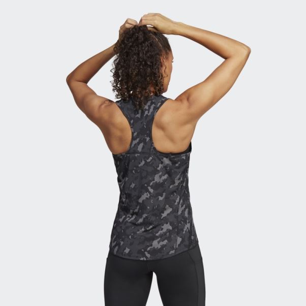Débardeur De Running Camo Noir Own The Run Adidas