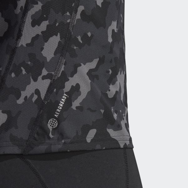 Débardeur De Running Camo Noir Own The Run Adidas