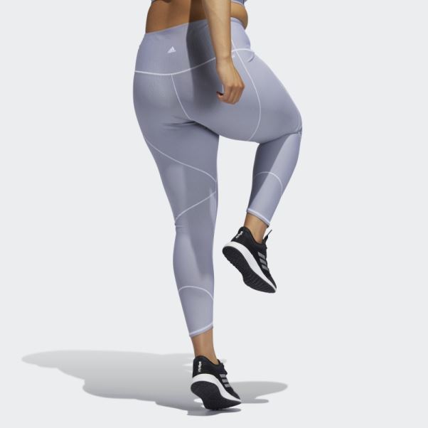 Collants Adidas Yoga Primeblue 7/8 Noirs (grande Taille)