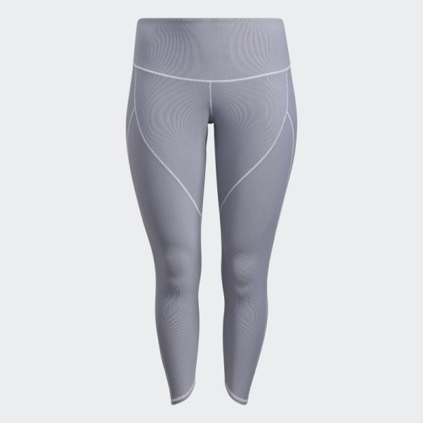 Collants Adidas Yoga Primeblue 7/8 Noirs (grande Taille)