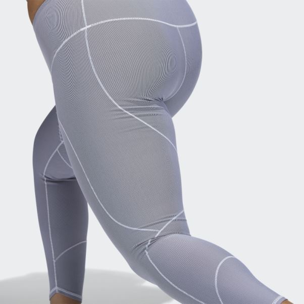 Collants Adidas Yoga Primeblue 7/8 Noirs (grande Taille)