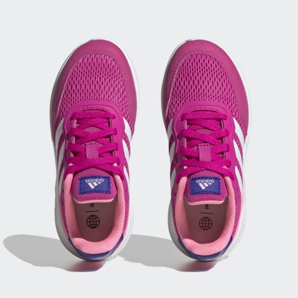 Adidas Fuchsia Nebzed Lifestyle Chaussures De Course à Lacets