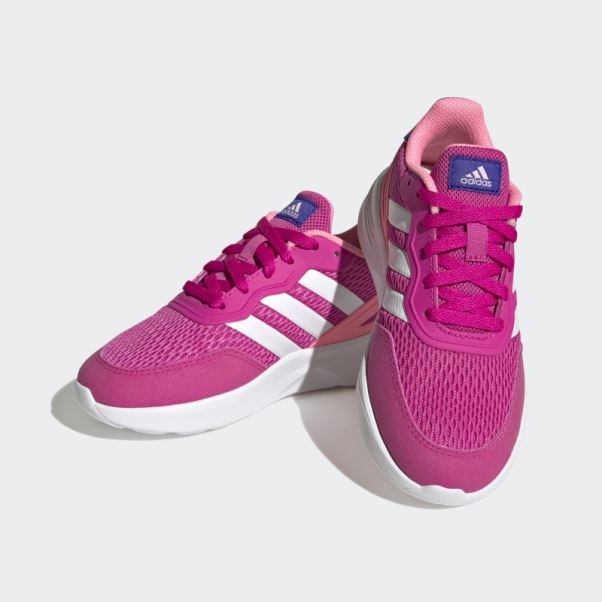 Adidas Fuchsia Nebzed Lifestyle Chaussures De Course à Lacets