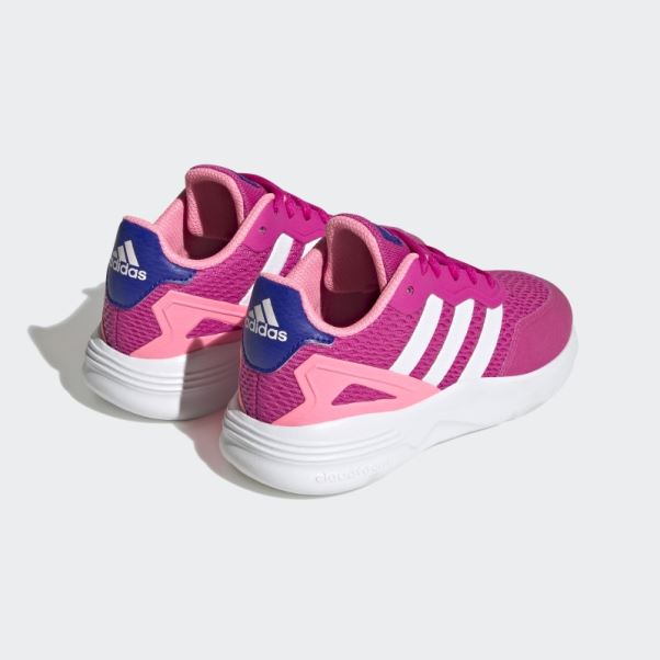 Adidas Fuchsia Nebzed Lifestyle Chaussures De Course à Lacets