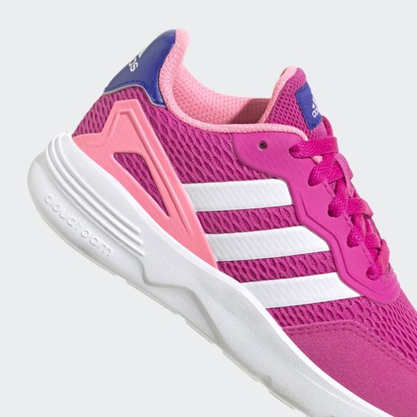 Adidas Fuchsia Nebzed Lifestyle Chaussures De Course à Lacets