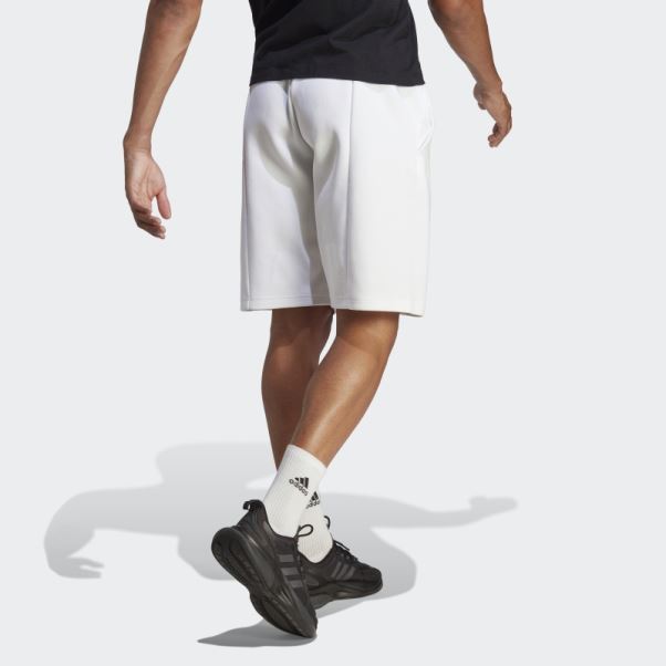 écusson Future Icons Blanc De Short De Sport Adidas