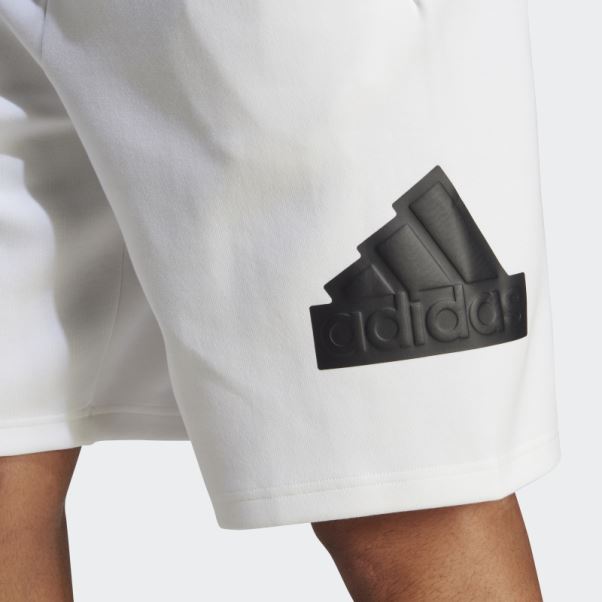 écusson Future Icons Blanc De Short De Sport Adidas