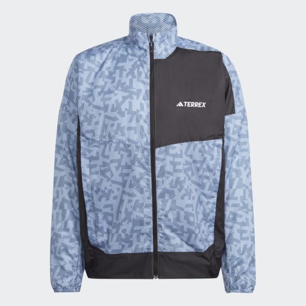 Terrex Trail Running Coupe-vent Bleu Aube Adidas