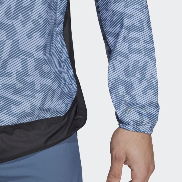 Terrex Trail Running Coupe-vent Bleu Aube Adidas