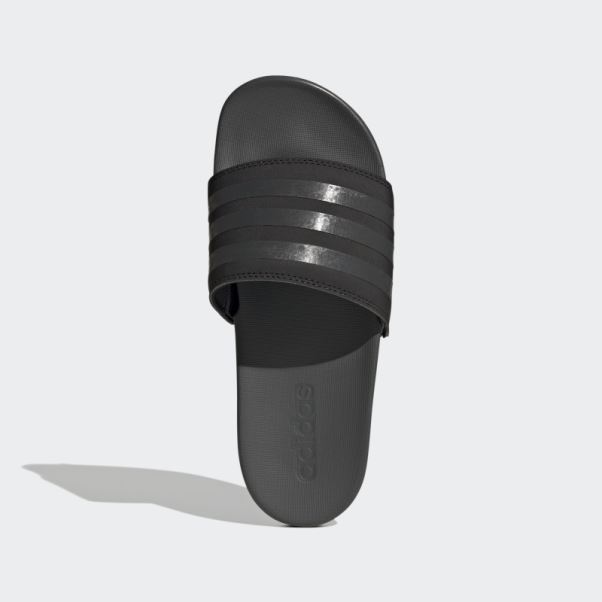Adidas Adilette Comfort Slides Noir/gris