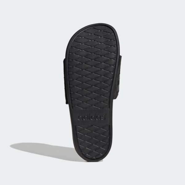 Adidas Adilette Comfort Slides Noir/gris