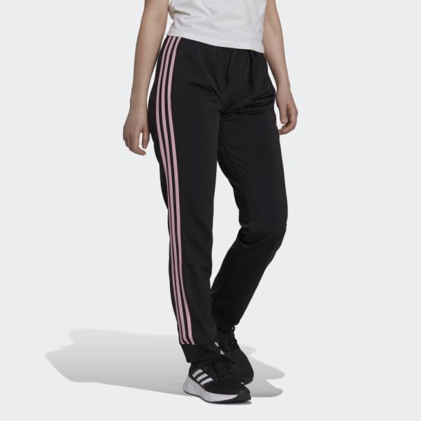 Pantalon De Survêtement Adidas Primegreen Essentials Warm-up Slim Tapered 3-stripes True Pink