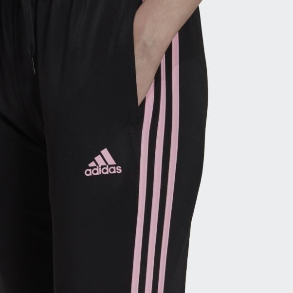 Pantalon De Survêtement Adidas Primegreen Essentials Warm-up Slim Tapered 3-stripes True Pink