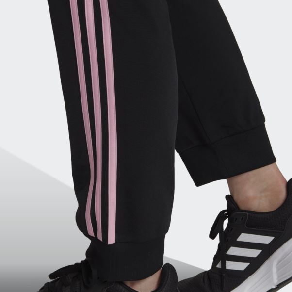 Pantalon De Survêtement Adidas Primegreen Essentials Warm-up Slim Tapered 3-stripes True Pink