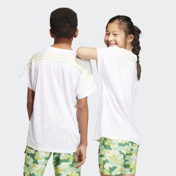 T-shirt Adidas X Lego Play Blanc Chaud