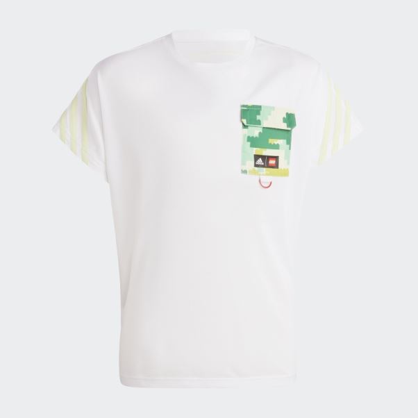 T-shirt Adidas X Lego Play Blanc Chaud